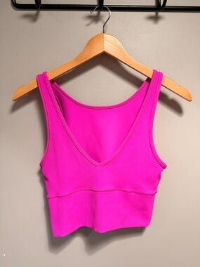 Lululemon Ribbed Crop Tank